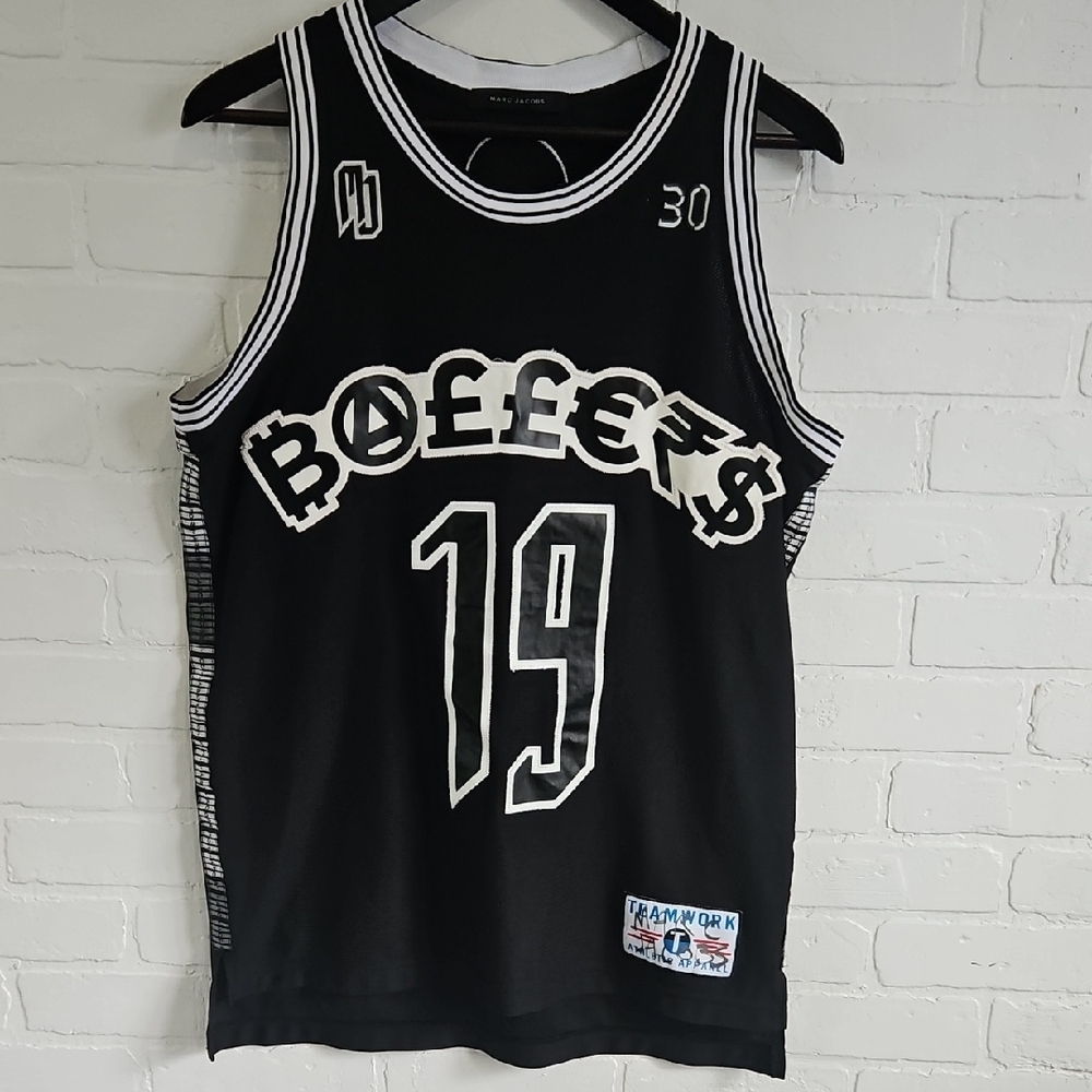 Marc Jacobs Black Ballers Basketball Jersey